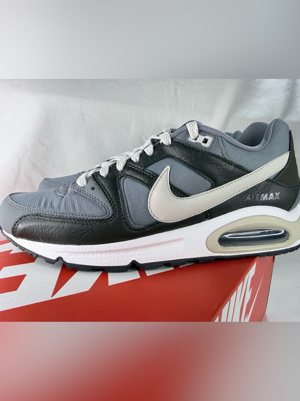 Nike Grey, Black & White Air Max Men's Sneaker